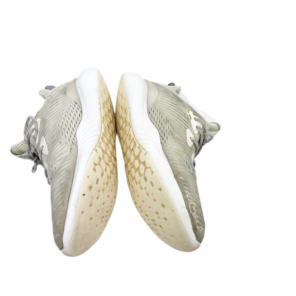 Adidas Running Shoes Size 8 Cream Ivory White - Picture 2 of 9